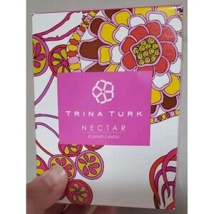 Trina Turk NECTAR Scented 9 oz Luxe Fragrance Candle NEW‎